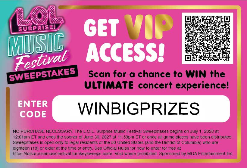Golden Ticket Sweepstakes